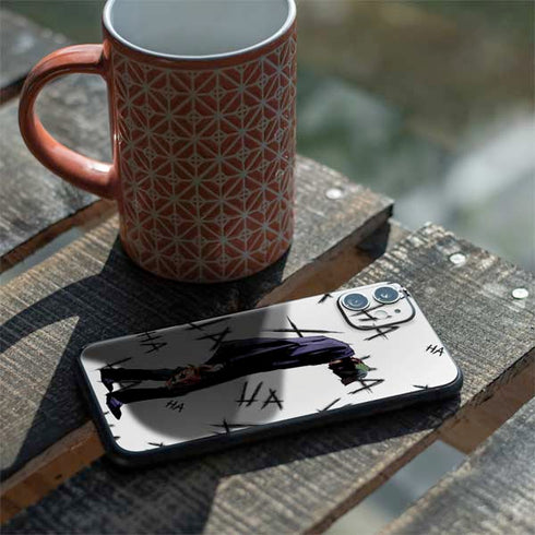 DC Comics The Joker HAHAHA Walking iPhone 11 Skin